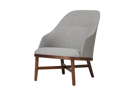 Bund loungestol, valnød, Melange Nap 111 fra Stellar Works - 1 - Jacobsen Plus