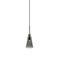 Yama Pendant Glass Small EU G9 5W Glass grey fra Stellar Works - 1 - Jacobsen Plus