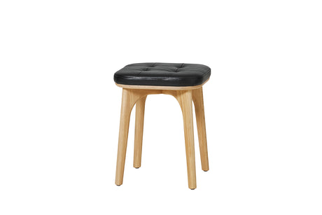 Utility Stool SH460 Oak natural Camo Sierra Black fra Stellar Works - 1 - Jacobsen Plus