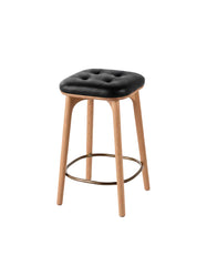 Utility Stool SH610 Oak natural Camo Sierra Black fra Stellar Works