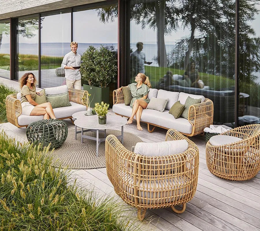 Nest 2-Personers Loungesofa, outdoor fra Cane-line - 3 - Jacobsen Plus