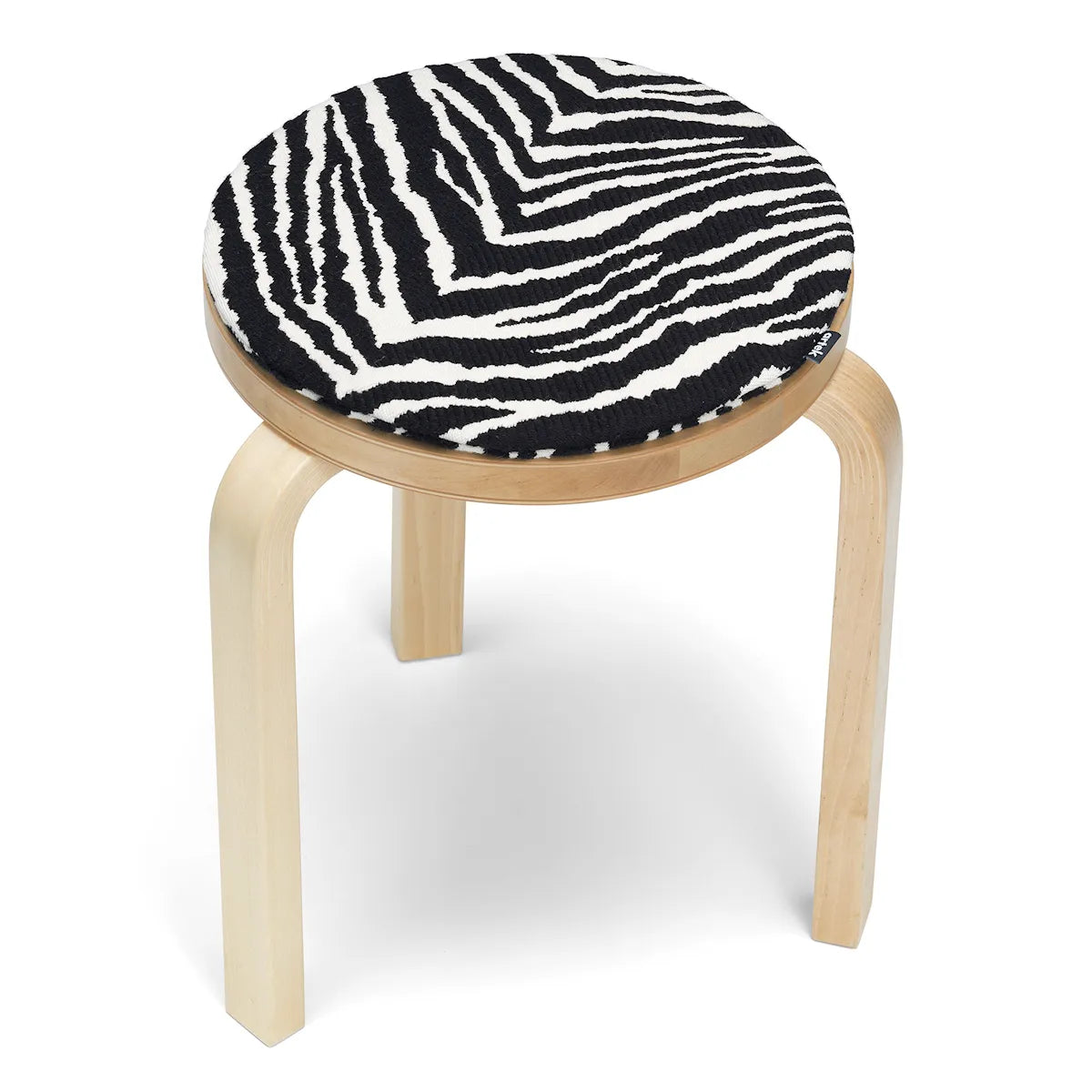 Zebra sædehynde til Stool 60 fra Artek - 3 - Jacobsen Plus
