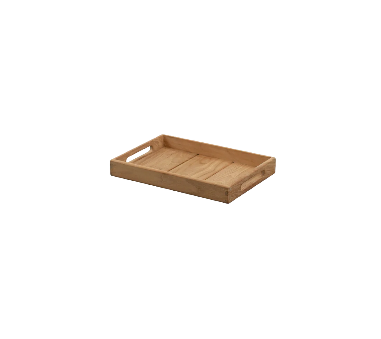 Club serveringsbakke rektangulær lille, fra Cane-line - Teak - Jacobsen Plus