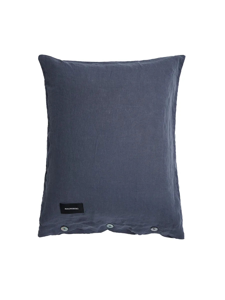 Mother Linen Pillow Cover Single fra Magniberg - Bluish Grey / 63 x 60 cm - Jacobsen Plus