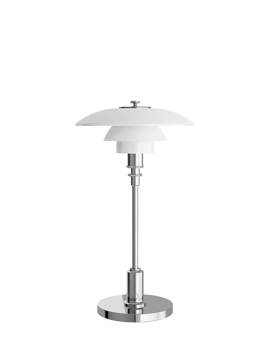 PH 2/1 Portable Bordlampe, krom fra Louis Poulsen - 7 - Jacobsen Plus