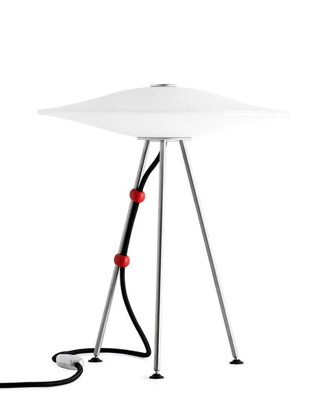 Sinus Ø44 bordlampe fra Piet Hein - Sort ledning - Jacobsen Plus