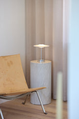 Sinus 22 Portable bordlampe, stål af Piet Hein - 7 - Jacobsen Plus