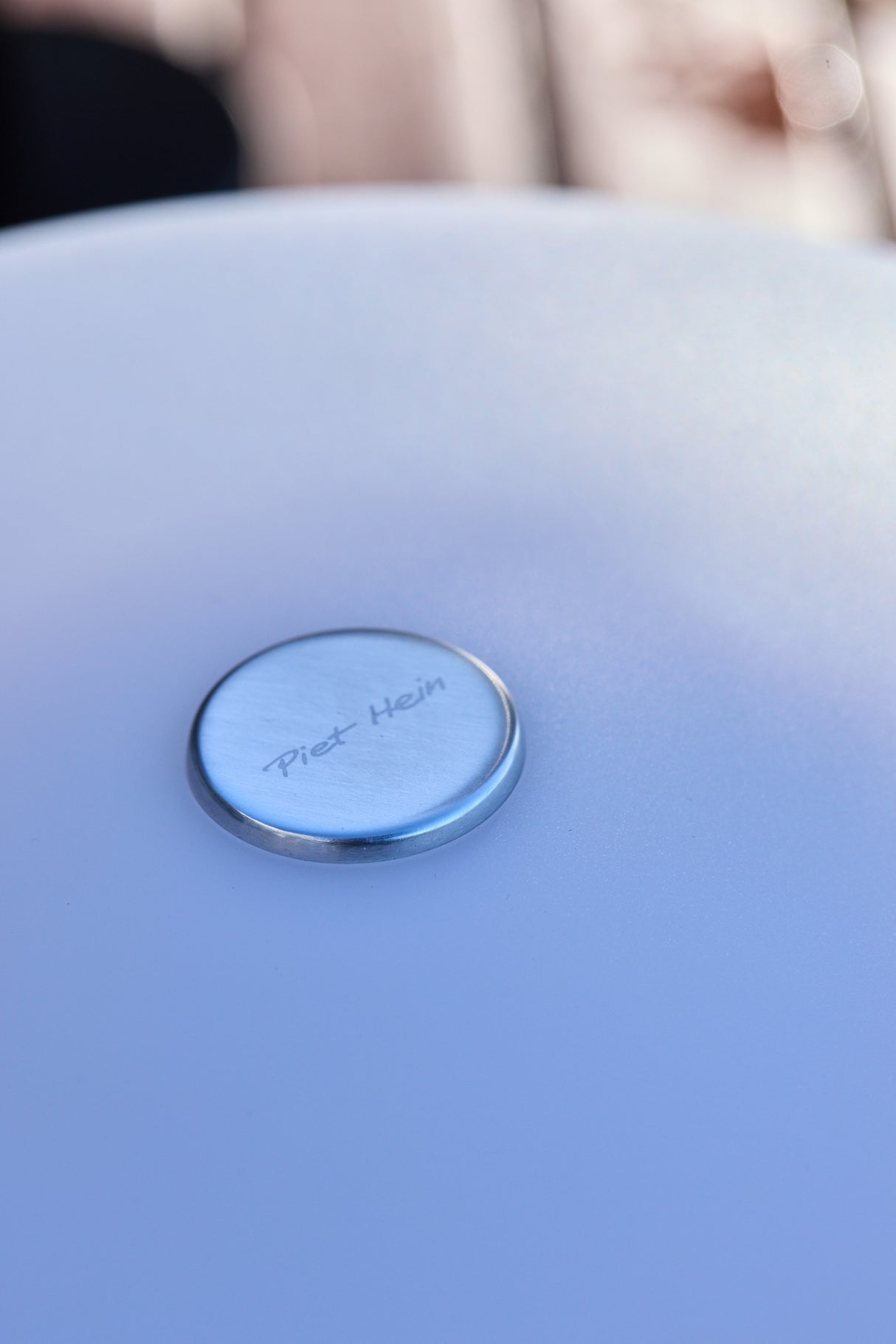 Sinus 22 Portable bordlampe, stål af Piet Hein - 6 - Jacobsen Plus