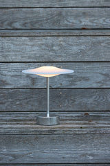 Sinus 22 Portable bordlampe, stål af Piet Hein - 5 - Jacobsen Plus