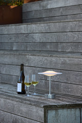 Sinus 22 Portable bordlampe, stål af Piet Hein - 2 - Jacobsen Plus