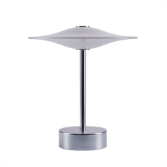 Sinus 22 Portable bordlampe, stål af Piet Hein
