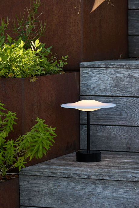 Sinus 22 Portable bordlampe, sort af Piet Hein - 5 - Jacobsen Plus