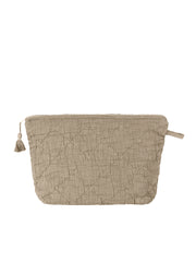 Toilettaske quiltet, linen fra Ib Laursen
