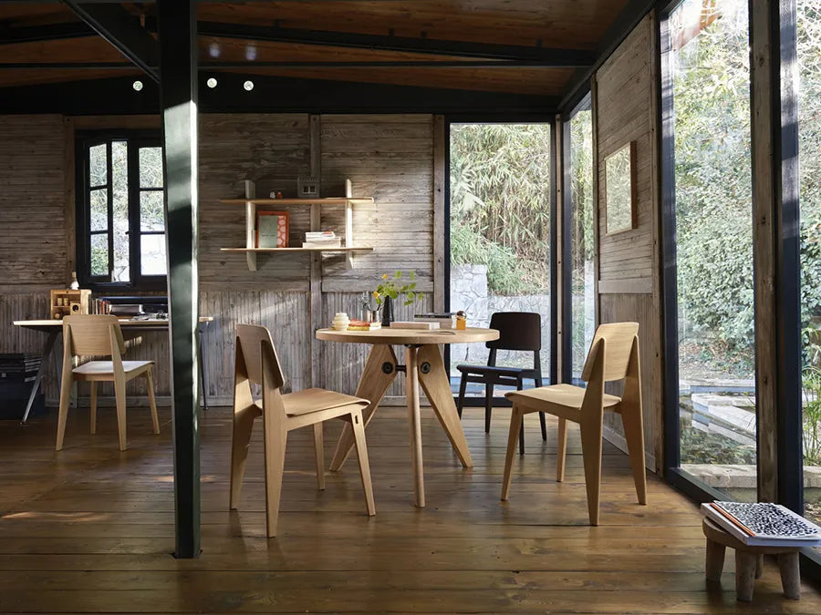 Chaise Tout Bois Spisestol fra Vitra - 4 - Jacobsen Plus