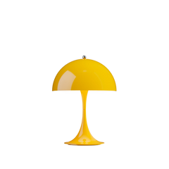 Panthella 250 Portable bordlampe, Opaque Yellow af Verner Panton