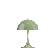 Panthella 250 Portable bordlampe, Opaque Moss Green af Verner Panton