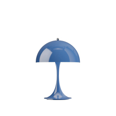 Panthella 250 Portable bordlampe, Opaque Indigo Blue af Verner Panton