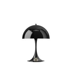 Panthella 250 Portable bordlampe, Opaque Black af Verner Panton
