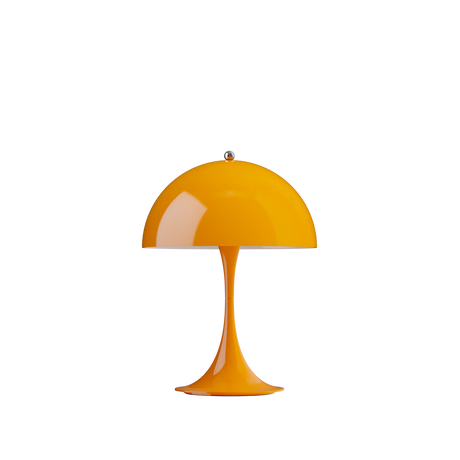 Panthella 250 Portable bordlampe, Opaque Orange af Verner Panton - 4 - Jacobsen Plus