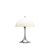 Panthella 250 Portable bordlampe, Chrome Opal Beige af Verner Panton