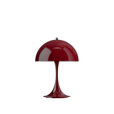 Panthella 250 Portable bordlampe, Opaque Burgundy af Verner Panton - 3 - Jacobsen Plus