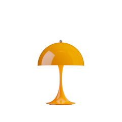 Panthella 250 Portable bordlampe, Opaque Orange af Verner Panton