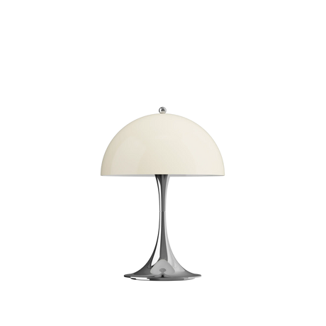 Panthella 250 Portable bordlampe, Chrome Opal Beige af Verner Panton - 3 - Jacobsen Plus