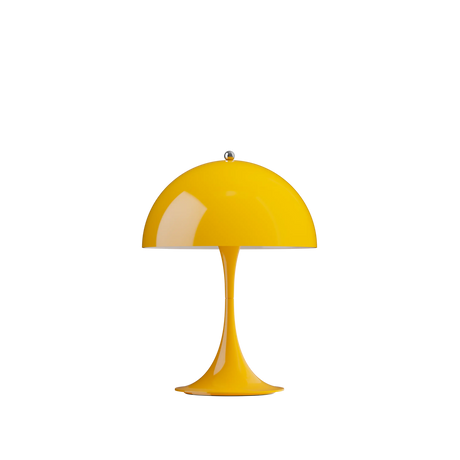 Panthella 250 Portable bordlampe, Opaque Yellow af Verner Panton - 3 - Jacobsen Plus
