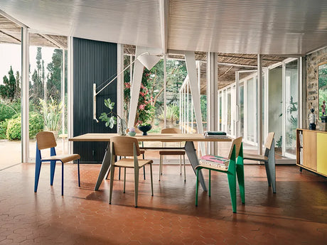 Standard Chair fra Vitra - Eg / Blanc Colombe - Jacobsen Plus