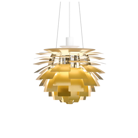 PH Artichoke i Messing fra Louis Poulsen - Ø 480 mm / Halolux (E27) - Jacobsen Plus