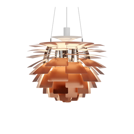 PH Artichoke i Kobber fra Louis Poulsen - Ø 600 mm / Halolux (E27) - Jacobsen Plus
