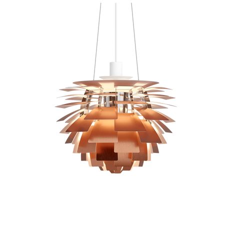 PH Artichoke i Kobber fra Louis Poulsen - Ø 480 mm / Halolux (E27) - Jacobsen Plus
