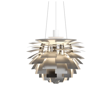 PH Artichoke i Rustfrit Stål, børstet fra Louis Poulsen - Ø 480 mm / Halolux (E27) - Jacobsen Plus