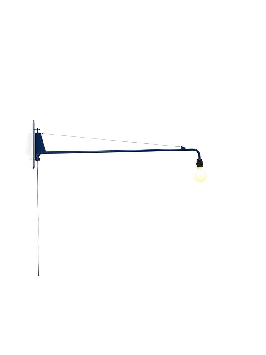 Petite Potence Væglampe fra Vitra - Prouvé Bleu Marcoule - Jacobsen Plus