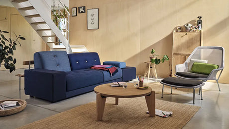 Guéridon Bas Sofabord fra Vitra - Valnød - Jacobsen Plus