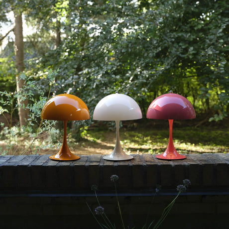 Panthella 250 Portable bordlampe, Opaque Coral af Verner Panton - 3 - Jacobsen Plus