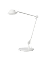 AQ01 bordlampe fra Fritz Hansen - Hvid / Med fod - Jacobsen Plus
