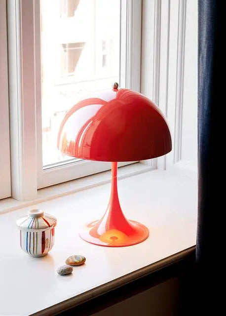 Panthella 250 Portable bordlampe, Opaque Coral af Verner Panton - 2 - Jacobsen Plus