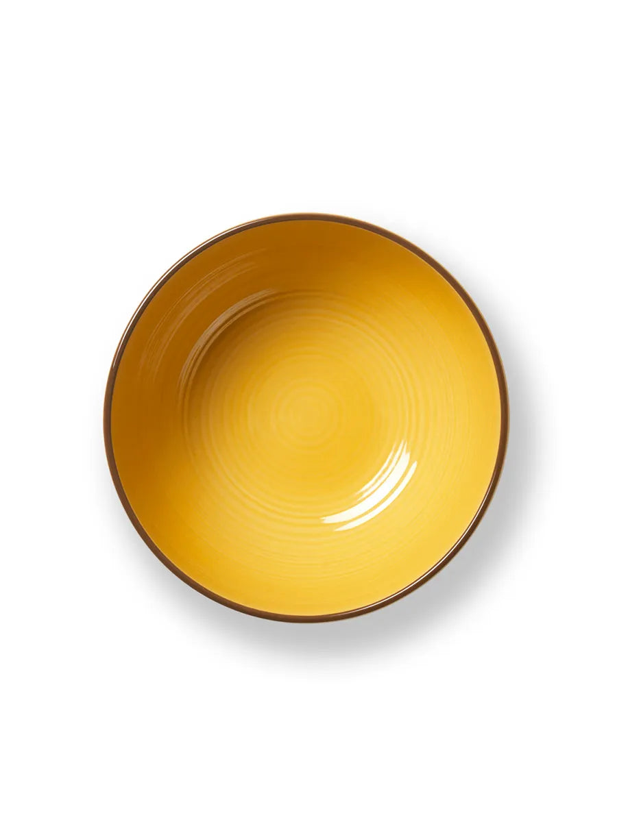 Colore Skål Ø 19 cm, saffron yellow fra Kähler - 5 - Jacobsen Plus