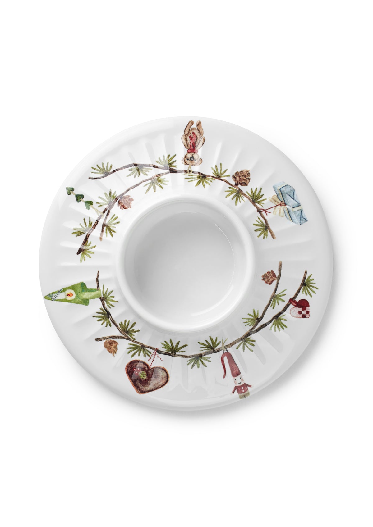 Kähler - Hammershøi Christmas Bloklysestage, Ø13 cm - 6 - Jacobsen Plus