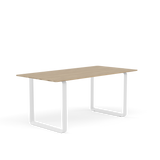 70/70 Bord fra Muuto - 170 x 85 cm / Solid Oak White - Jacobsen Plus