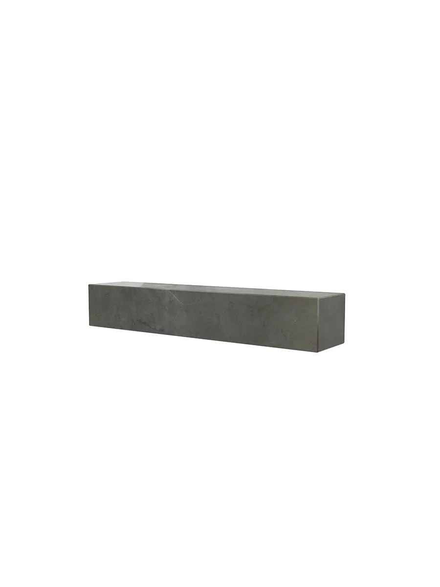 Plinth Shelf Grey Kendzo marmor fra Audo Copenhagen