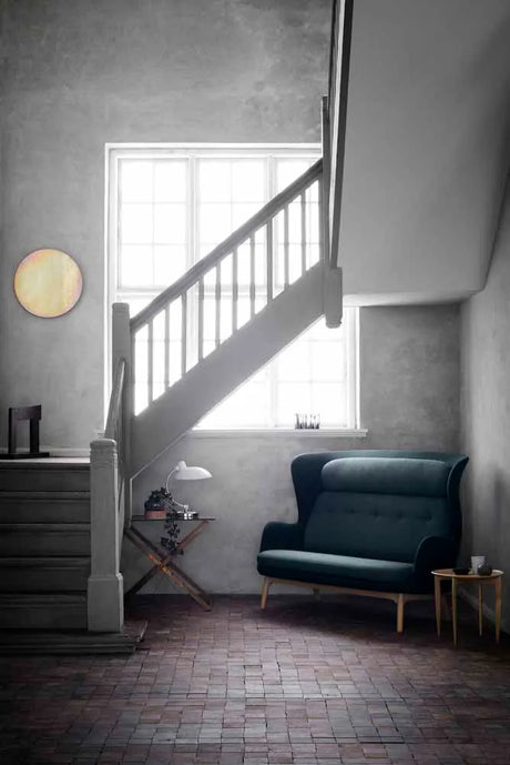 Ro Sofa fra Fritz Hansen - Christianshavn / Børstet aluminium - Jacobsen Plus