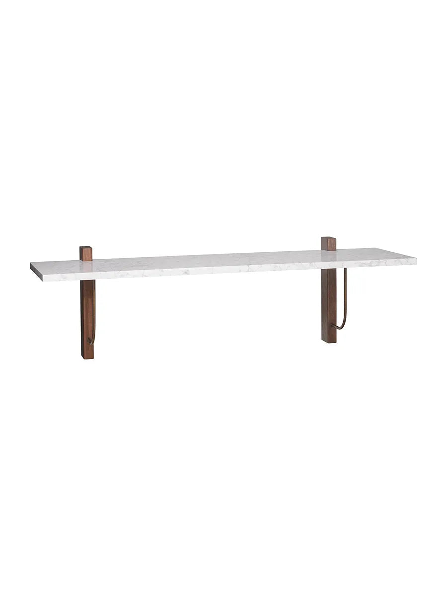 Corbel Shelf, long fra Audo Copenhagen - White Marble Carrara - Jacobsen Plus