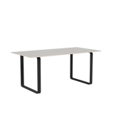 70/70 Bord fra Muuto - 170 x 85 cm / Grey Linoleum Plywood Anthracite Black - Jacobsen Plus