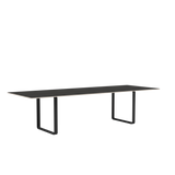 70/70 Bord fra Muuto - 295 x 108 cm / Black Linoleum Plywood Anthracite Black - Jacobsen Plus