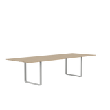 70/70 Bord fra Muuto - 295 x 108 cm / Solid Oak Grey - Jacobsen Plus