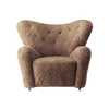 Natural Oak - Sheepskin Sahara