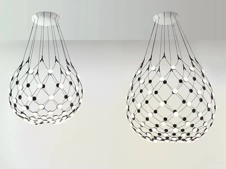 Mesh LED pendel Ø80 fra Luceplan - 1 meter ledning - Jacobsen Plus