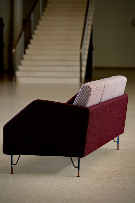 77 Sofa 3-pers, eg olie af Finn Juhl - Hallingdal 764 / 110 - Jacobsen Plus